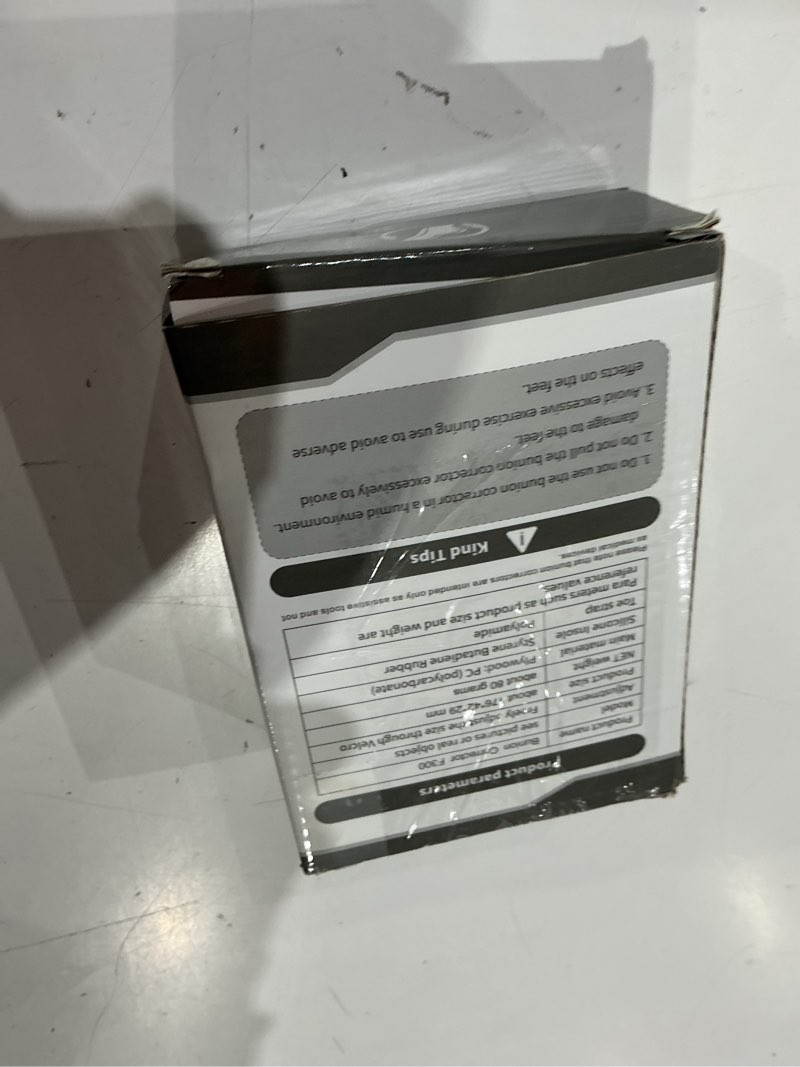Condition photo showing As Is for bunion corrector for women & men