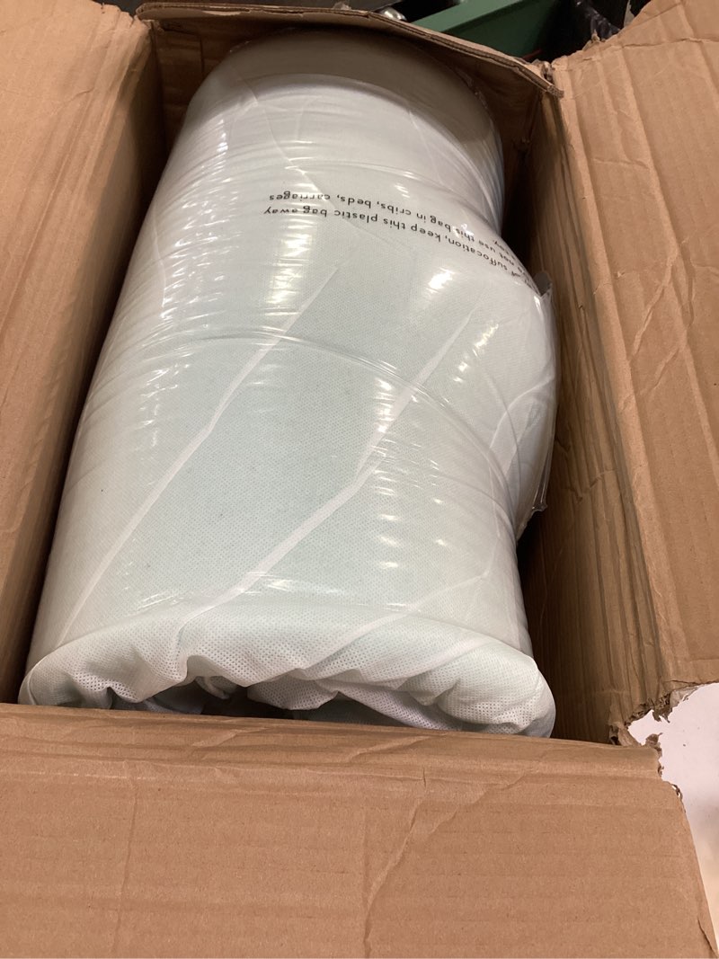 Condition photo showing Good Condition for Linenspa Memory Foam Mattress Topper - 2 Inch Gel Infused Memory Foam - Plush Feel - Cooling and Pressure Relieving - CertiPUR Certified - Dorm Room Essentials - Twin XL Size Twin XL 2 Inch Topper Only