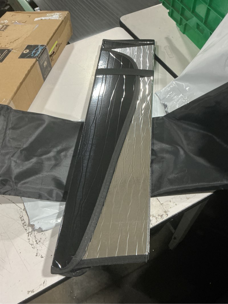 Condition photo showing Good Condition for windshield foldable lightweight sunshade fits mini hardtop 2 door 2014-2026