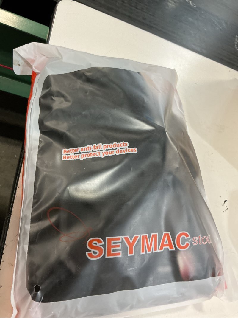 Condition photo showing New/Like New for seymac stock case for ipad pro 11-inch m5-m4 2025-2024, shockproof heavy duty case with screen protector, pencil holder, rotating stand, hand strap, shoulder strap, black black for ipad pro 11-inch m5-m4 2025-2024