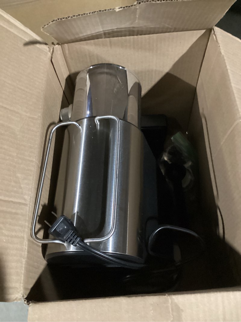 Condition photo showing As Is for Espresso Machine,15 Bar Semi-Automatic Espresso Maker with Milk Frother,Touch Screen Black Stainless Steel Coffee Machine with 40oz Removable Water Tank,Cappuccino,Latte,Americano for Home Black+Stainless Steel