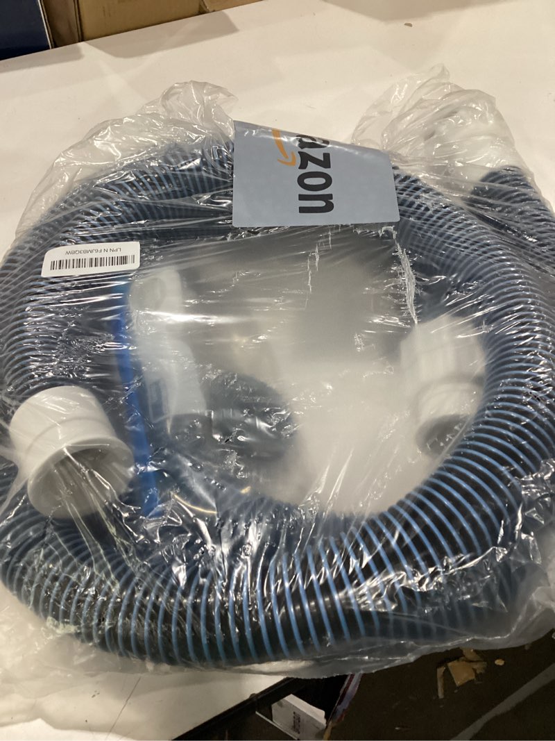 Condition photo showing Good Condition for 2 pack 2026 upgrade eva pool hose with 40mm hose to 1 1/2 inch inlet/outlet adapter conversions for above ground pools 6ft long swimming pools replacement filter hoses for pool pumps(blue)