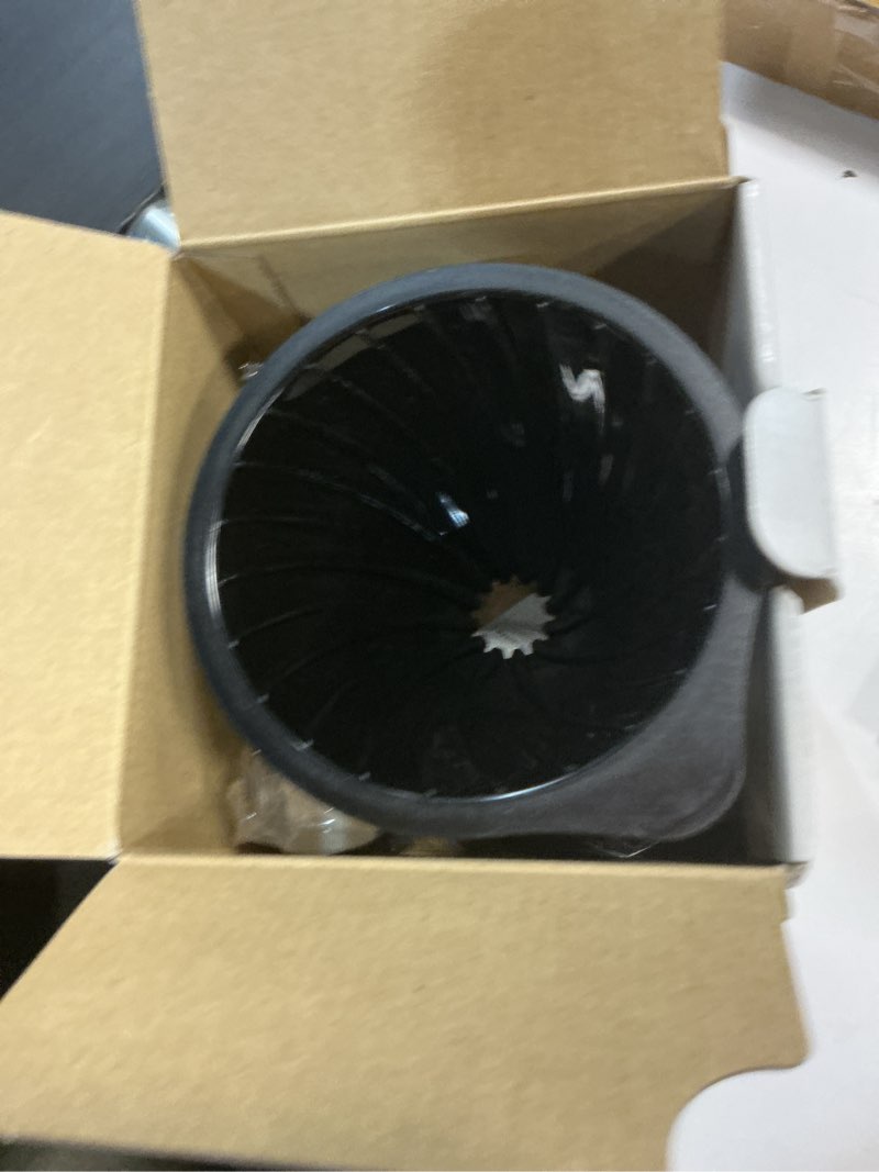 Condition photo showing New/Like New for hario v60 drip coffee decanter, 700ml, black 23.7 ounces decanter