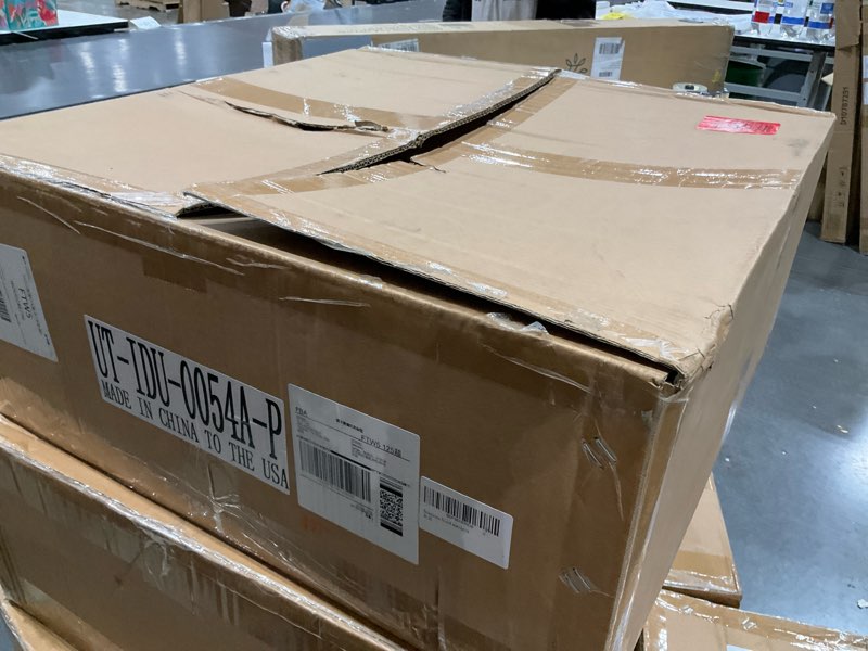 Condition photo showing Good Condition for chrome hood mirror for international 4300 truck driver left side with mounting arm (chrome(silvery), pair)