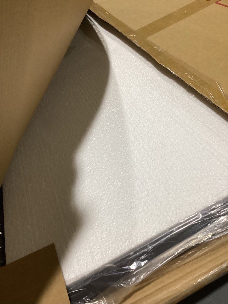 Condition photo showing Good Condition for window pane wall mirror, 40"x30" wall mounted window mirror for living room, bedroom, entryway, dining room, home wall decor black 40"l x 30"w
