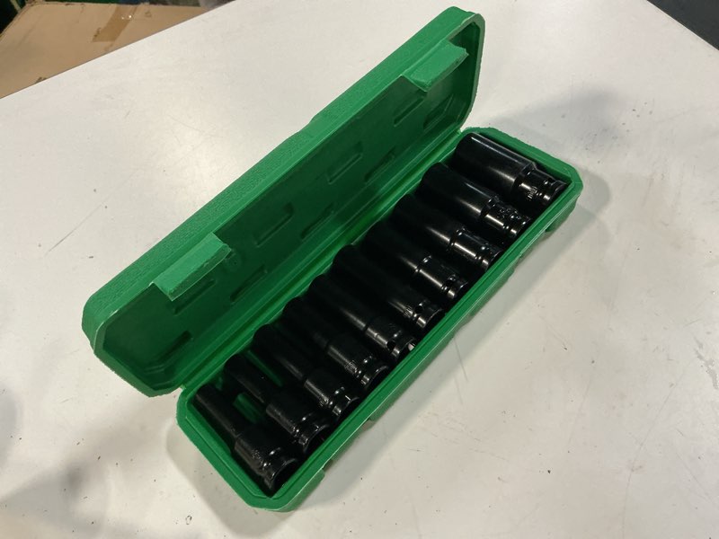 Condition photo showing As Is for katsu impact sockets set 1/2 inch