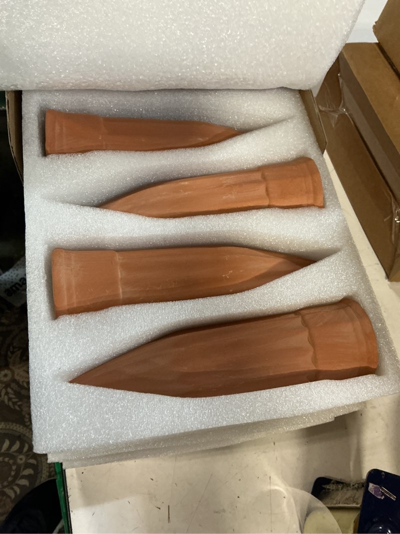 Condition photo showing New/Like New for tkscusr plant self-watering stakes-15 pack terracotta automatic plant waterer devices auto-water irrigation system for indoor/outdoor plants