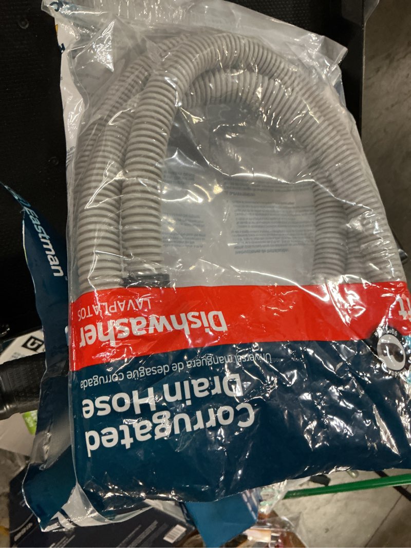 Condition photo showing Good Condition for eastman 6-ft 5/8, 7/8, or 1-in od inlet x 5/8-in od outlet polypropylene dishwasher drain hose