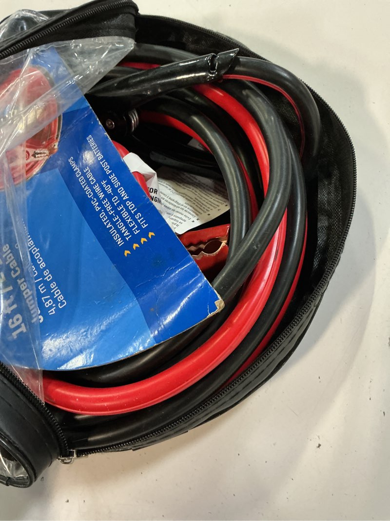Condition photo showing Good Condition for greatway jumper cable 16-ft 2-gauge standard jumper cable