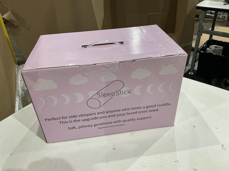 Condition photo showing New/Like New for extra large premium sleepstick foam core with soft microfiber new technology (body pillow/bolster/sleep stick) (sleepstick.us)
