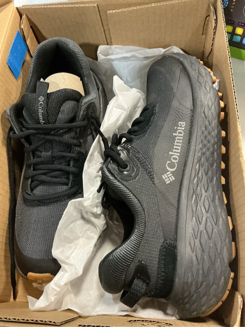 Condition photo showing As Is for columbia women's terrastride crz 6 shark/black