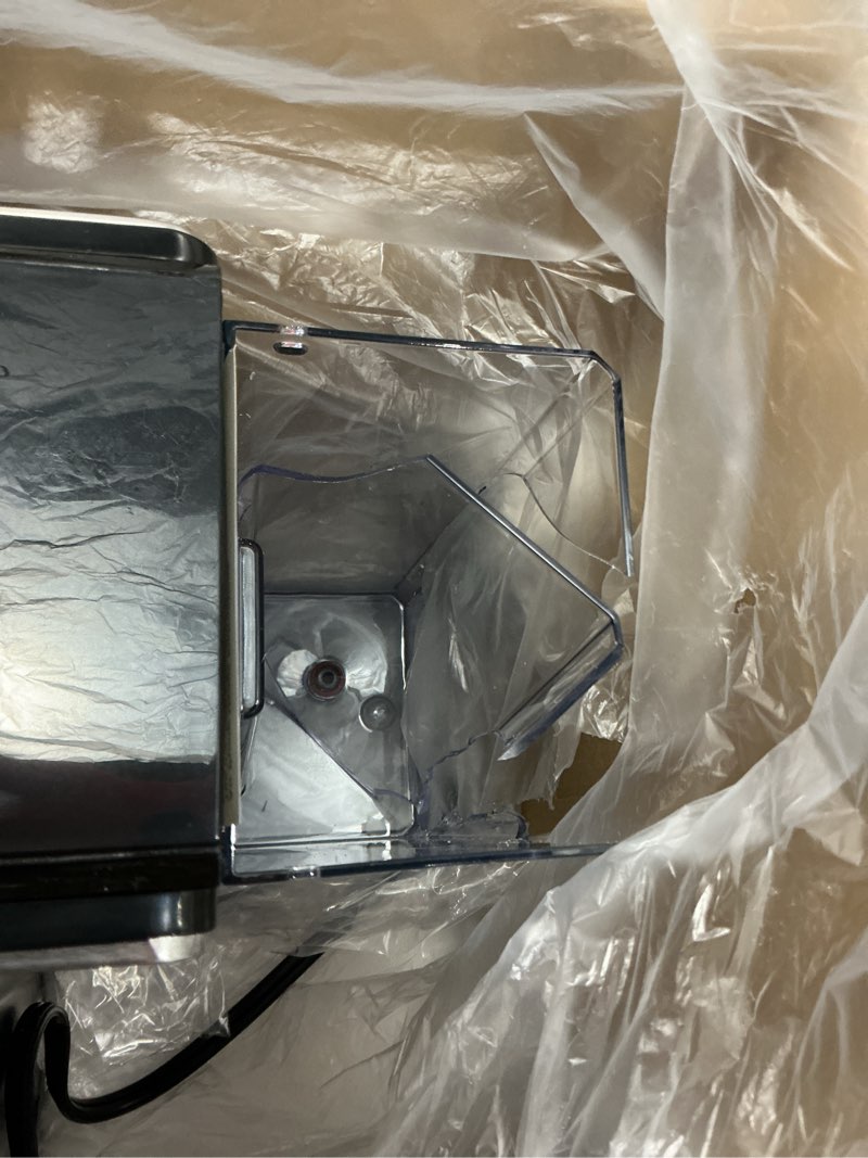 Condition photo showing As Is for pulzo espresso machine with integrated automatic milk frother, capsule coffee maker for k*cup capsule/ne*s original/coffee powder, one touch latte & cappuccino