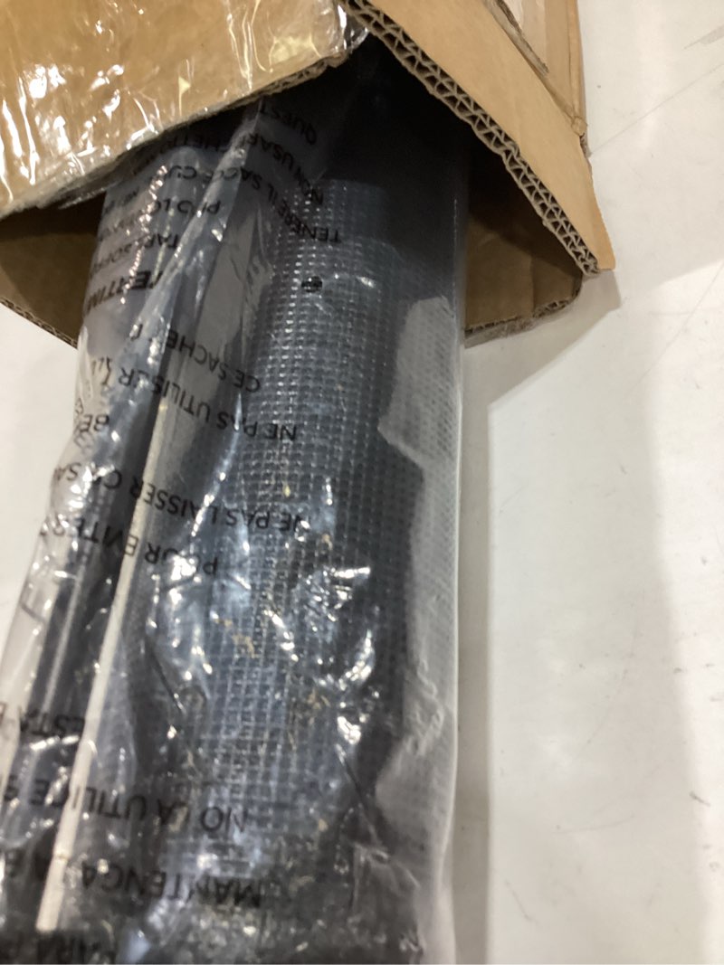 Condition photo showing Good Condition for 236" retractable baby gates dog gate extra wide, 42" tall child pet safety gate with reinforced strips for stairs, long mesh garage gates fence for outdoor indoor large openings driveway decks patio black 42" tall x 236" wide