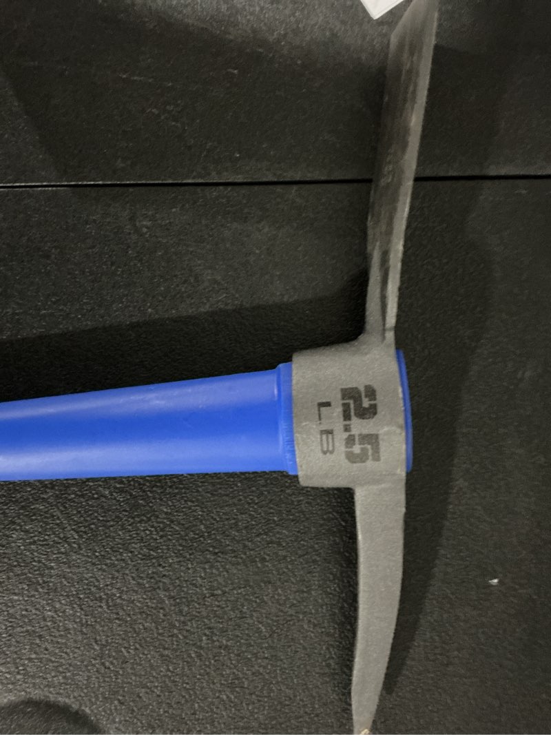 Condition photo showing Good Condition for kobalt 2.5-lb fiberglass steel pick mattock