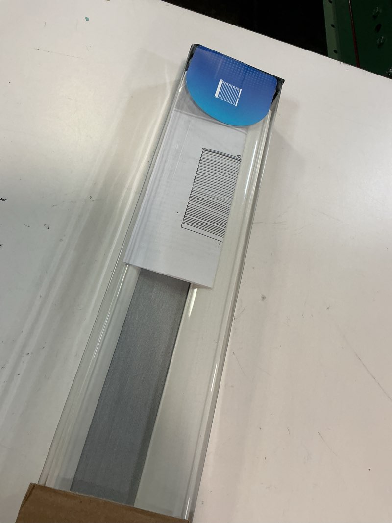 Condition photo showing Good Condition for allesin cordless blackout cellular shades, honeycomb blinds for windows, thermal insulated & noise dampening, room darkening window coverings for bedroom & nursery, gray, 30" w x 64" h gray-100% blackout 30"w x 64"h