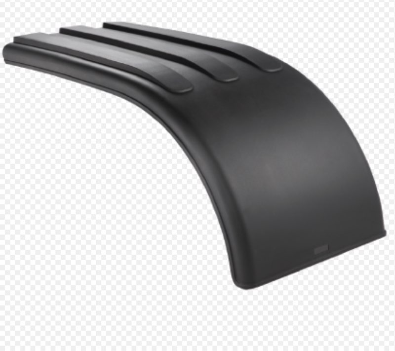 66? Poly Half Fender – Black