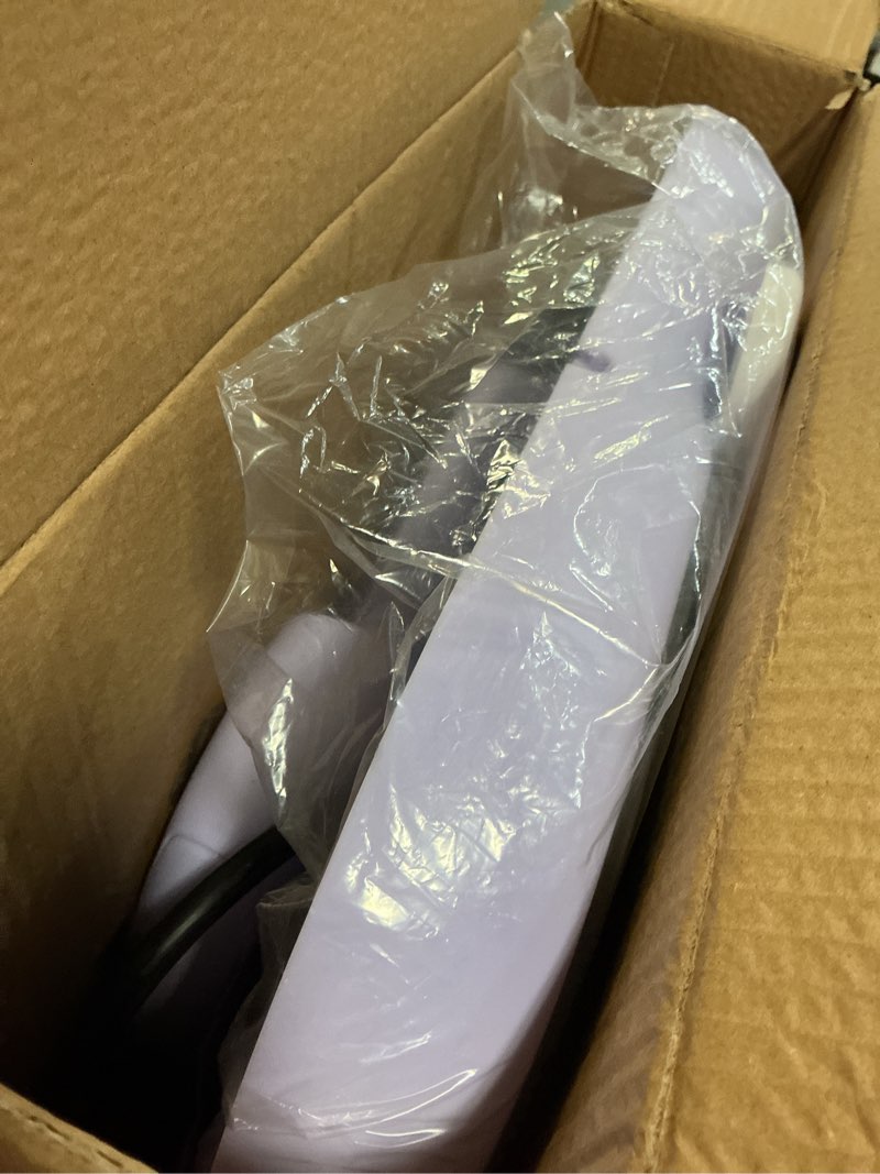 Condition photo showing Good Condition for multifuncional pilates board & push up system with timer, ab wheel & core sliders, portable home gym kit with resistance ropes & plank support, full body workout for women & men (simulates reformer) purple