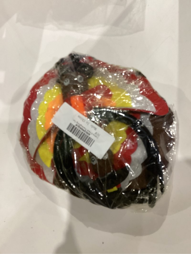 Condition photo showing Good Condition for 6 Pack Thanksgiving Turkey Headbands Funny Turkey Headband for Adult Children Thanksgiving Day Costume Party Decoration