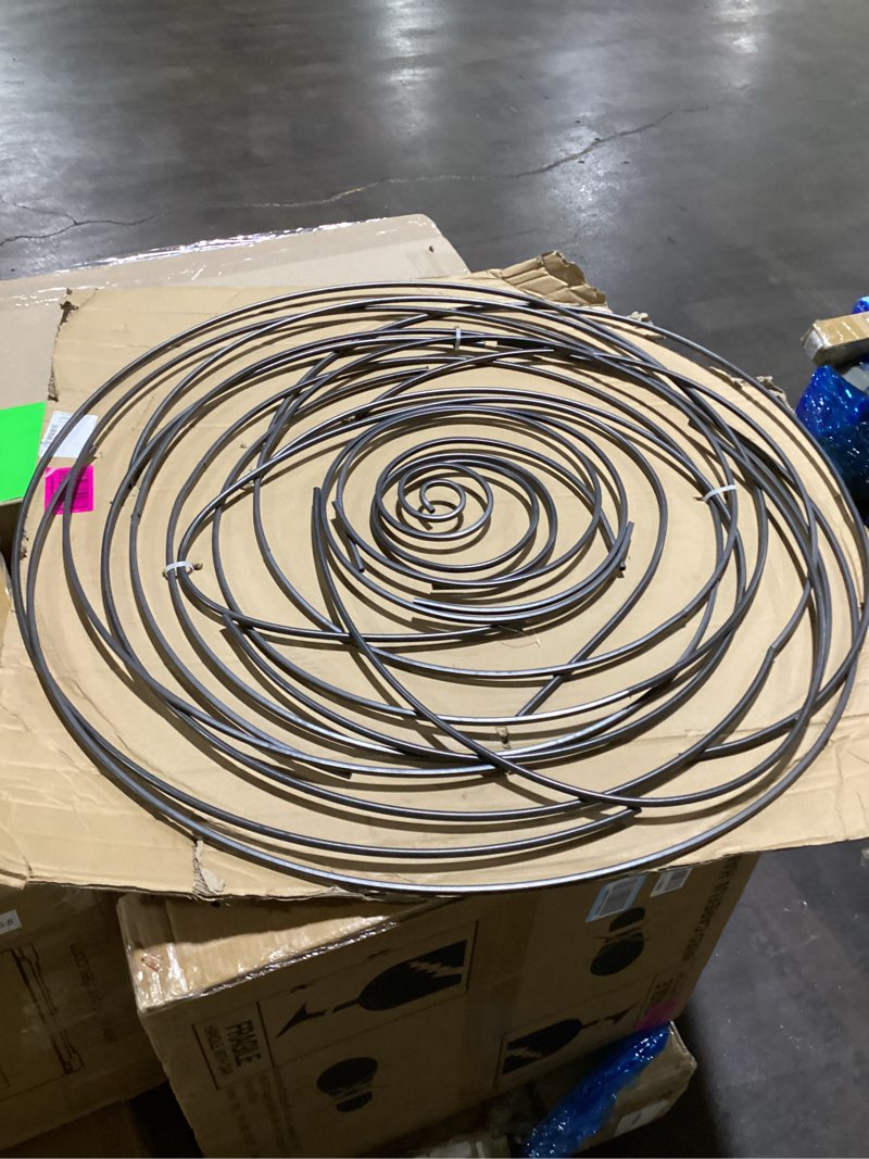 Deco 79 Metal Abstract Home Wall Decor Round Overlapping Lines Wall Sculpture, Wall Art 36" x 1" x 3