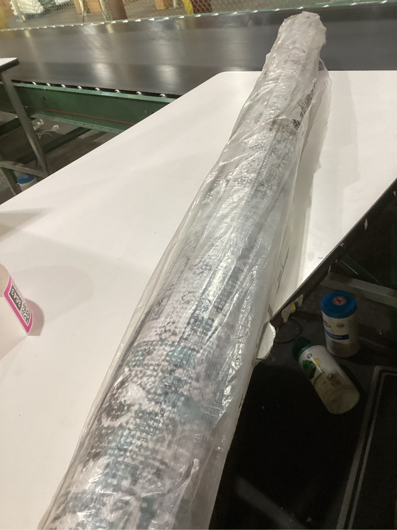 Area rug size unknown