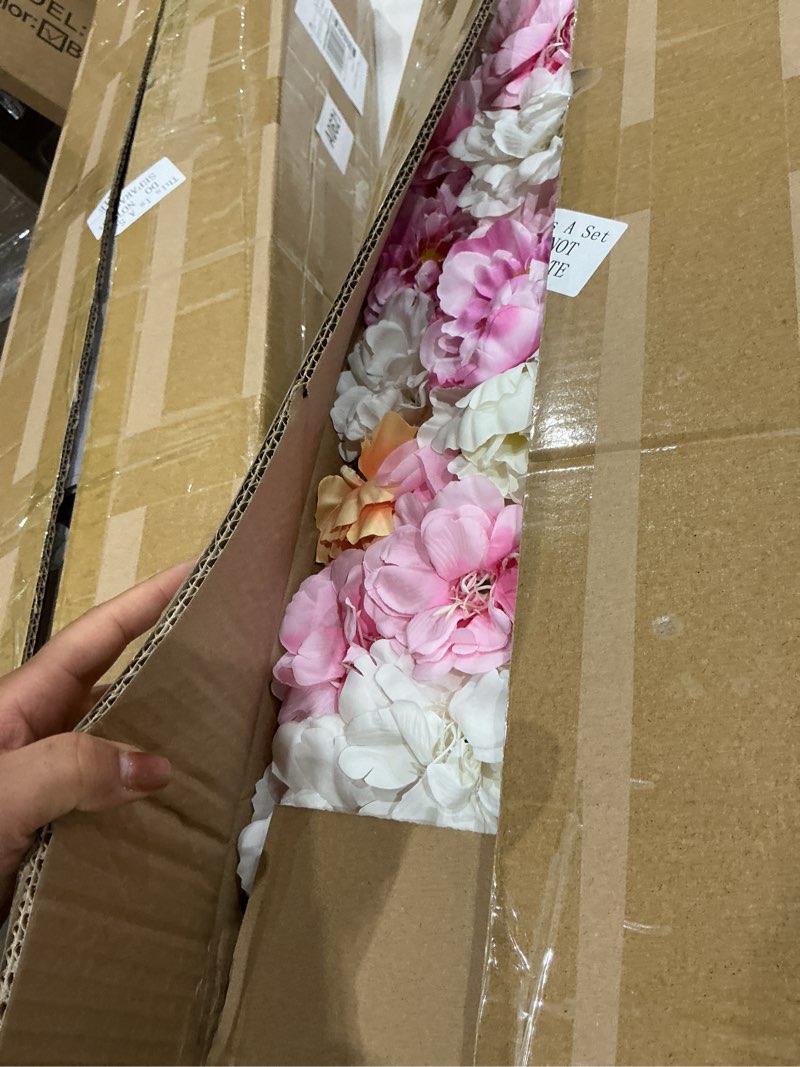 Condition photo showing New/Like New for novabright 59 inch extra large spring wooden cross with flower easter outdoor decorations cross wedding floral sign for yard religious catholic easter garden decor for spring wedding church baptism