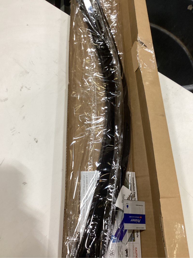 Condition photo showing As Is for Window Visors Rain Guards for 2007-2013 Chevy Silverado/GMC Sierra 1500 Regular Cab, Window Vent Wind Deflectors Visors Shades for 07-14 Silverado/Sierra 2500HD 3500HD Standard Cab 2007-2013 Silverado/Sierra 1500 Regular Cab