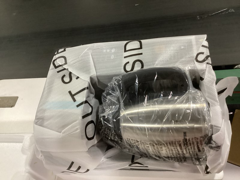Condition photo showing New/Like New for **as is**(cut electric cord)zojirushi ec-ytc100xb 10-cup coffee maker (stainless steel/black)