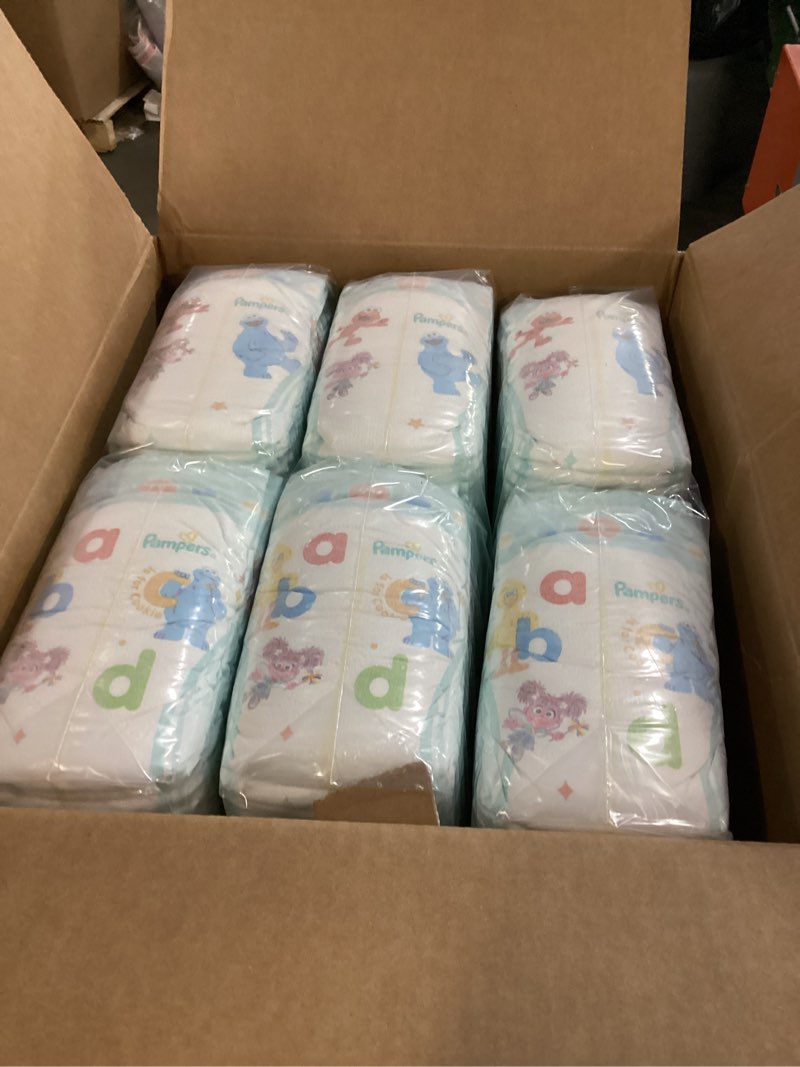 Condition photo showing New/Like New for pampers diapers - baby dry - size 4, 150 count, absorbent disposable infant diaper (packaging may vary) size 4 150