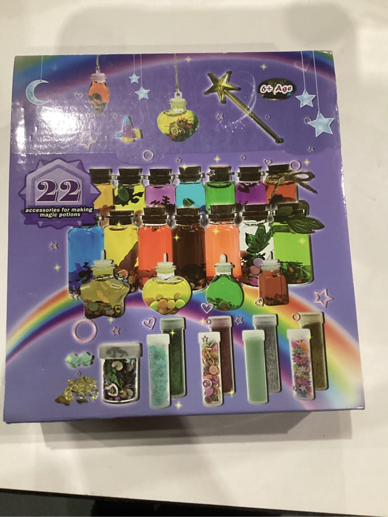 Condition photo showing New/Like New for Fairy Potion Kits for Kids,22pcs Fairy Magic Kids Mixies Potion Bottles,Creativity Art Toy for Girls, Fun Birthday Gift Toys for Girl 6 7 8 9 10