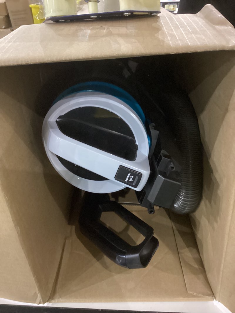 Condition photo showing As Is for Bissell 2254 CleanView Swivel Rewind Pet Upright Bagless Vacuum, Automatic Cord Rewind, Swivel Steering, Powerful Pet Hair Pickup, Specialized Pet Tools, Large Capacity Dirt Tank, Teal