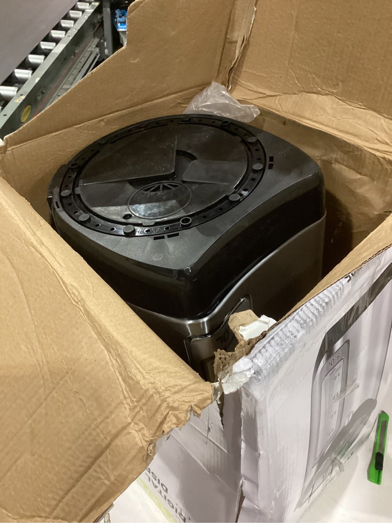 Condition photo showing Good Condition for nutrichef electric water boiler and warmer - 5l/5.28 qt stainless steel hot water dispenser w/rotating base, keep warm temperature set, auto shut off, safety lock, instant heating for coffee & tea 5.3 quarts