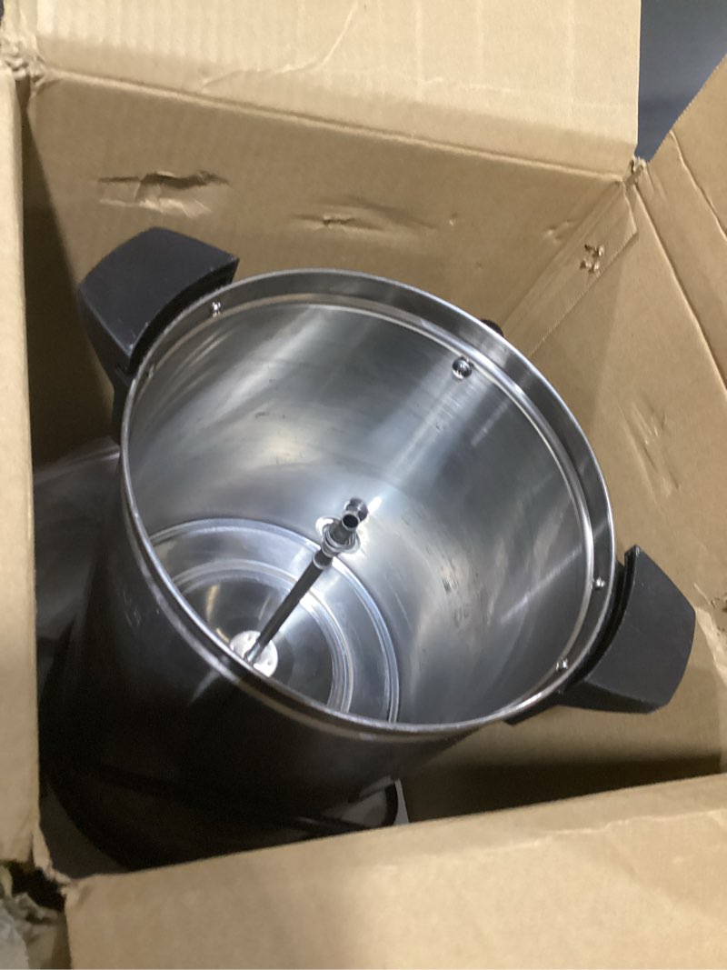 Condition photo showing Good Condition for sybo 1.6 gal. silver stainless steel coffee beverage serveware