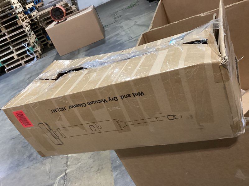 Condition photo showing As Is for wet dry vacuum cleaner,cordless vacuum mop combo with self-cleaning,all in one floor cleaner machine for hard floor,45kpa suction 75 mins runtime anti-tangle,led light,180° lay-flat,self propelled