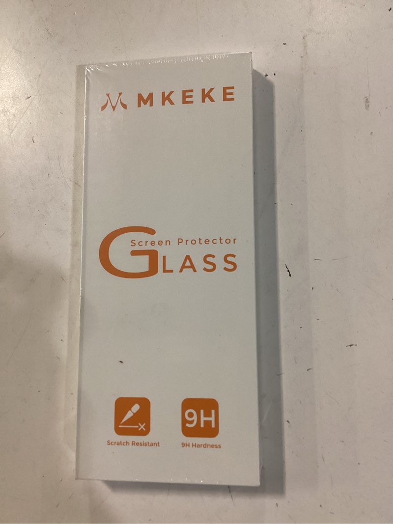 Condition photo showing New/Like New for Mkeke for iPhone 17, iPhone 16 Pro Privacy Screen Protector 3 Pack for 6.3 inch, 25° Anti Spy & Auto Installation Privacy Screen Protector 9H+ Hardness Full Edge Coverage Tempered Glass Phone 17 6.3 Inch