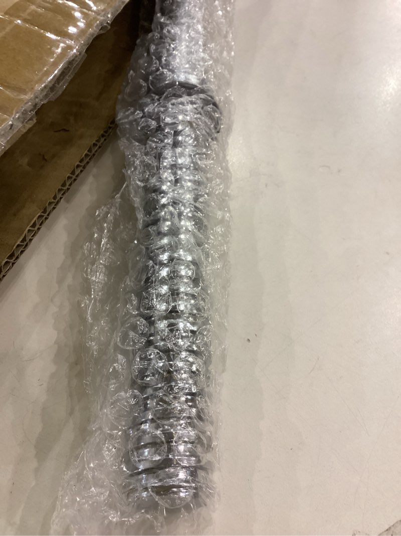 Condition photo showing New/Like New for Yes4All Threaded Dumbbell Handles, 14/16/18/24 Inch Dumbbell Bar Pair, Chrome/Rubber Grip, Fit 1” or 1.15" Plates, 4 Star-Lock Collars with Loose-Resistant Rubber Trims 18 inch Chrome