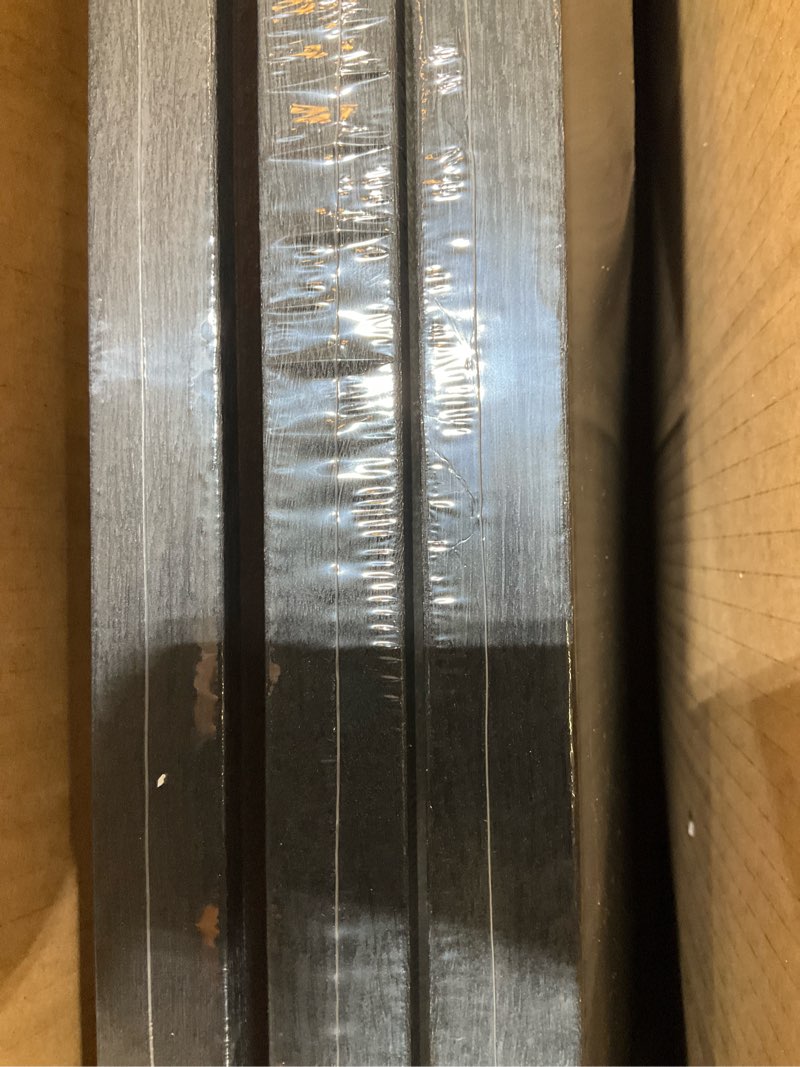 Condition photo showing New/Like New for Large 3D Textured Framed Neutral Abstract Wall Art for Living Room, 3 Piece Modern Artwork for Walls, Minimalist White and Brown Geometric Wall Paintings for Hallway, Stair, Office Wall Decor 24x36 In