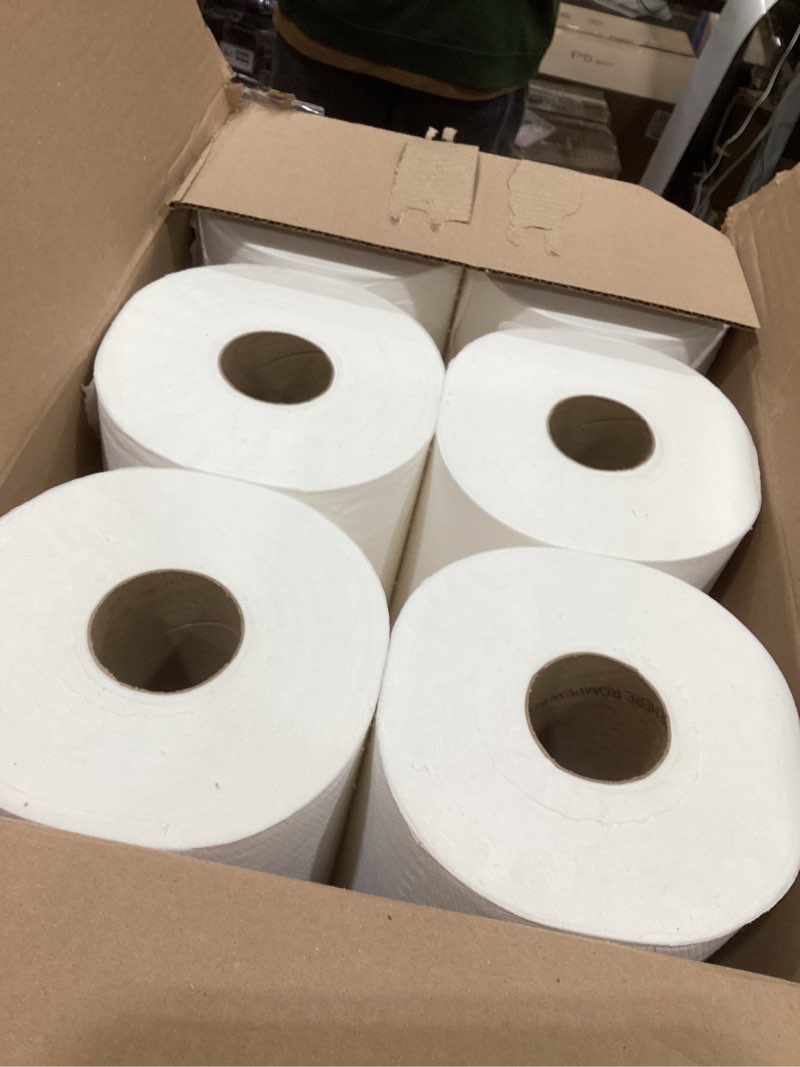 Condition photo showing New/Like New for SofPull Centerpull Regular Capacity Premium Paper Towel, White, 28124, 324 Sheets Per Roll, 6 Rolls Per Case Paper towel refill