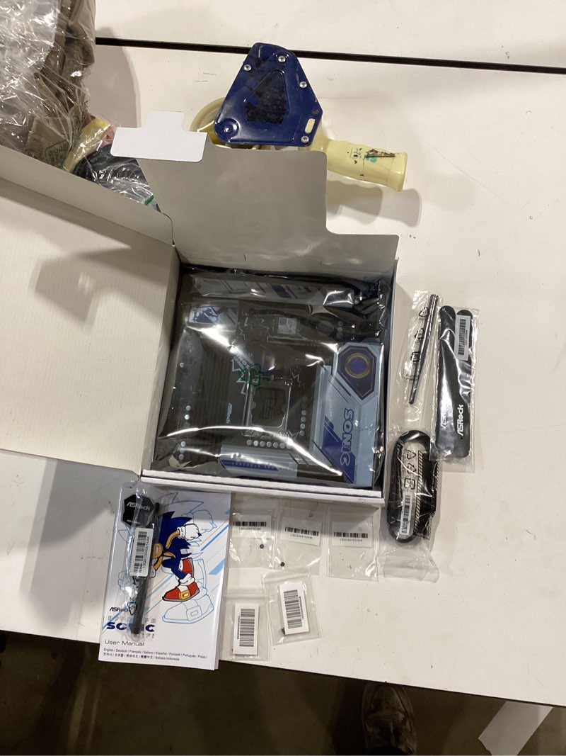 Condition photo showing New/Like New for asrock b760m pg riptide wifi micro-atx motherboard | supports 14th/13th/12th gen intel | ddr5 7200+ (oc) | wifi 6e | 2.5g lan | 14+1+1 power phase | front & rear usb-c micro atx pg riptide wifi