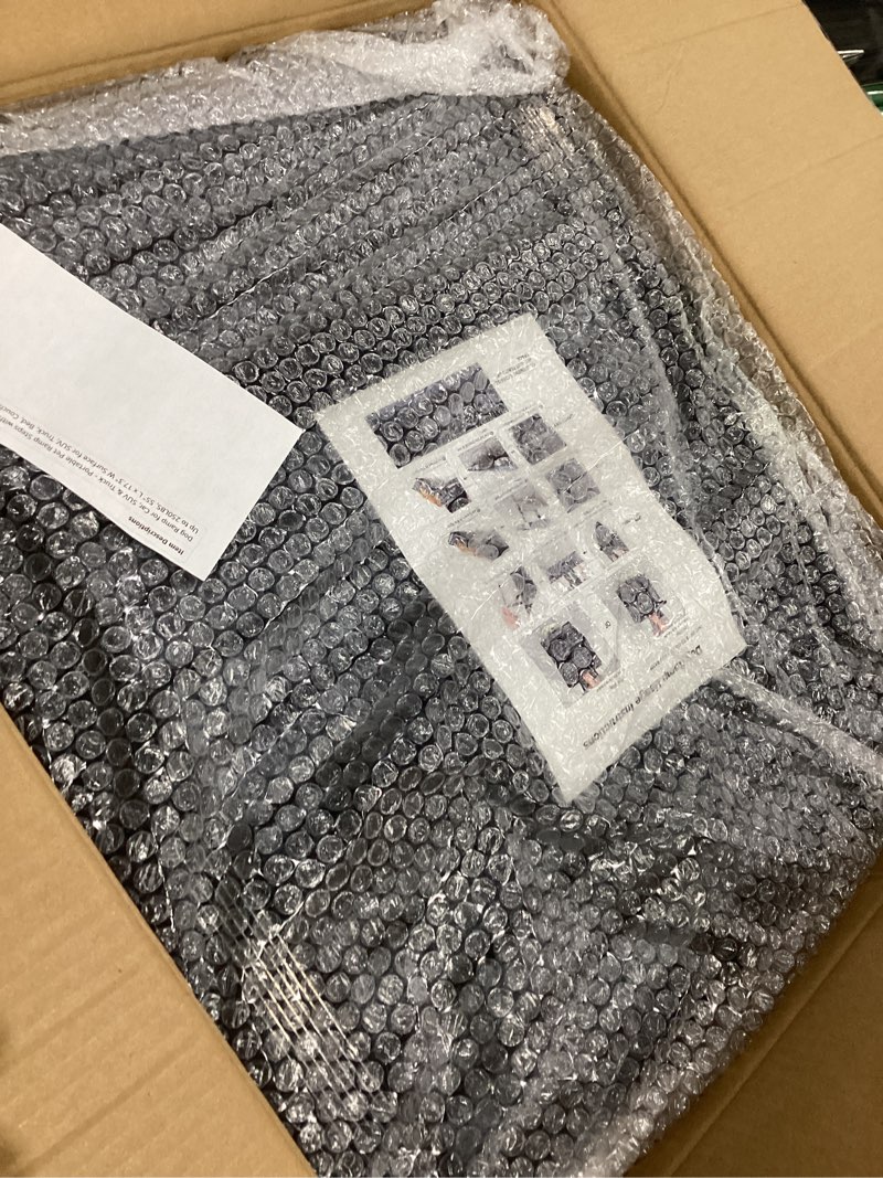 Condition photo showing Good Condition for Dog Ramp for Car, SUV & Truck - Portable Pet Ramp Steps with Anti-Slip Ladder Non-Slip Surface, Extra Wide Steps for Large Dog Up to 250LBS, 55" L x 17.3" W Surface for SUV, Truck, Bed, Couch