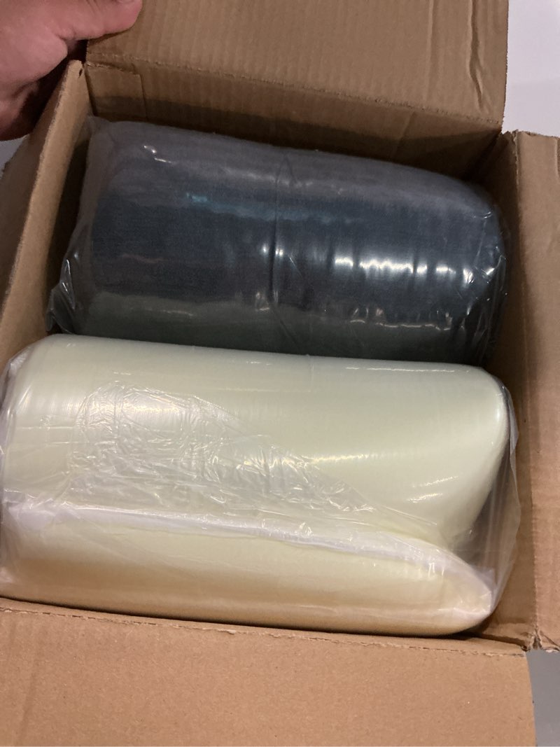 Condition photo showing Good Condition for recliner cushions for elderly, 20x20x5 inch thick chair cushion patent design soft tufted dual layer booster seat cushions for seniors recliner risers gray 1p gray 20x20x5