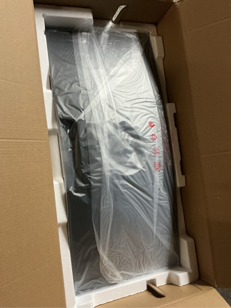 Condition photo showing As Is for SANSUI 34-Inch Curved Gaming Monitor UWQHD 3440 x 1440 Up to 165Hz Curved 1500R - PIP/PBP, 1ms(MPRT), HDR, 300nits, sRGB 125%, DCI-P3 95%,FreeSync,HDMIx2,DP1.4 x2 (DP Cable Included) 34In UWQHD 165HZ Curved Gaming 34In UWQHD 165HZ Curved Gaming