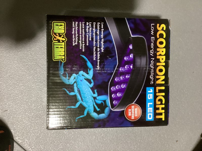 Condition photo showing New/Like New for Exo Terra Scorpion Light  15 Led