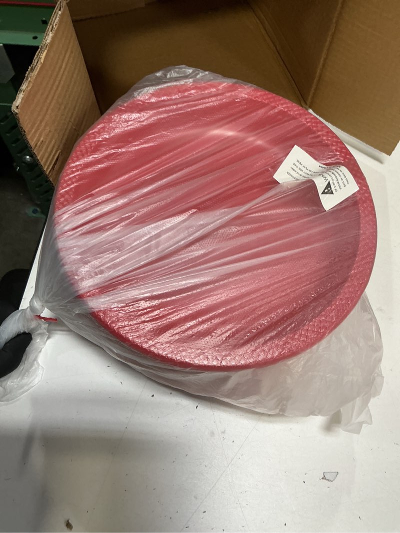 Condition photo showing New/Like New for WELLIFE Red Party Plates 9 Inch -150 Count, Plastic Disposable Plates for Dinner Party Easter Mother's Day 9Inch?150 Guests? Red