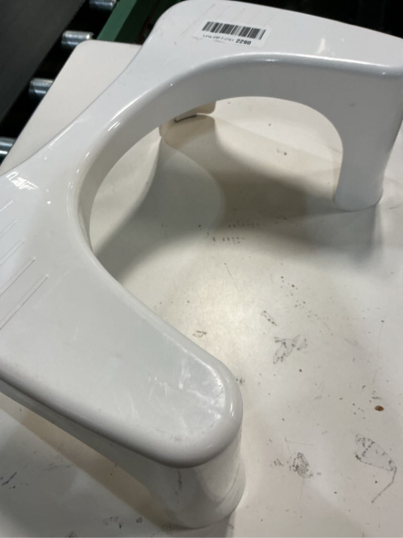 Condition photo showing Good Condition for Squatty Potty Simple Curve Bathroom Toilet Stool 7" White
