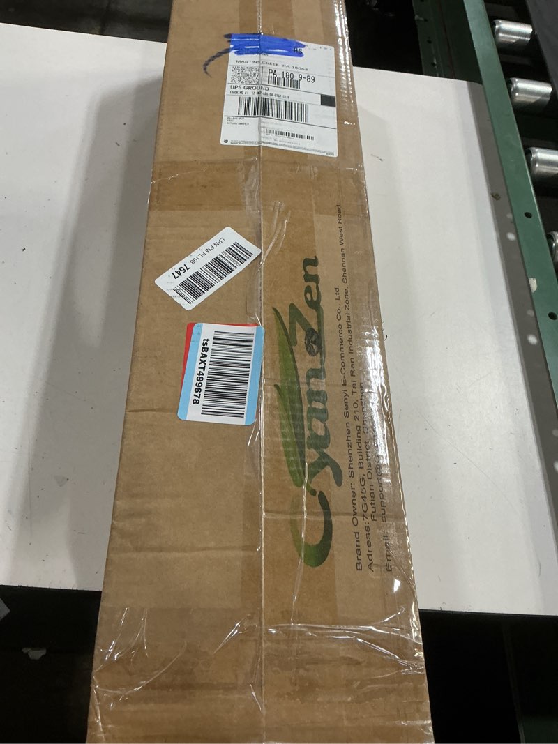 Condition photo showing New/Like New for 5ft artificial palm tree indoor, large fake tropical areca palm with 13 trunks, tall faux floor plants for indoor living rooms offices bedroom home decor