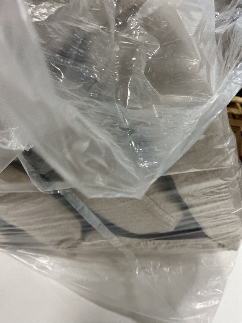 Condition photo showing Good Condition for Nestl Upholstered King Headboard - Easy Assemble Channel Stitched Headboard King Size Bed - Wall Mou