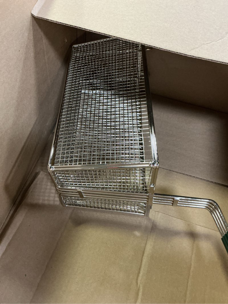 Condition photo showing Good Condition for winco green fry basket handle, medium