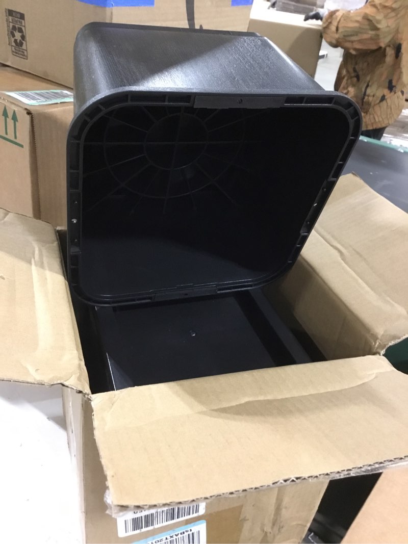 Condition photo showing Good Condition for DEDU Oversized Bed Risers Heavy Duty 5 Inch 4 Pack, Furniture Risers for Sofas Stackable Supports Up to 11000 Lbs, Square Bed Raising Blocks Fits 5.5 Inch Wide Desk or Couch (Black) Black-4 Pack-5inch