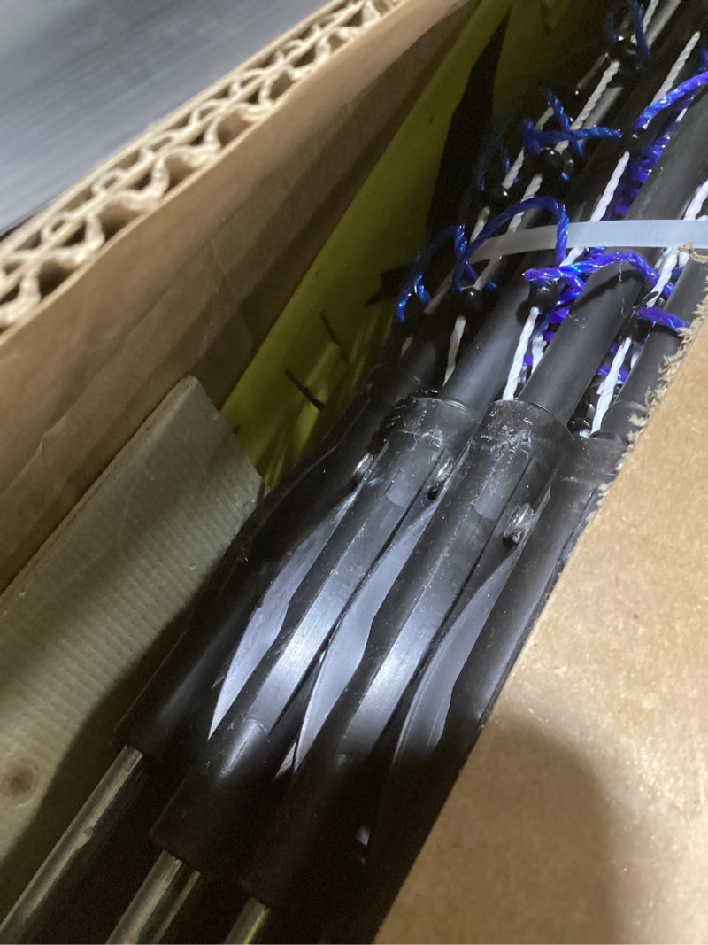 Electric Poultry Netting, 47.2" H x 164'L Electric Chicken Fence, Portable Chicken Fence with Double