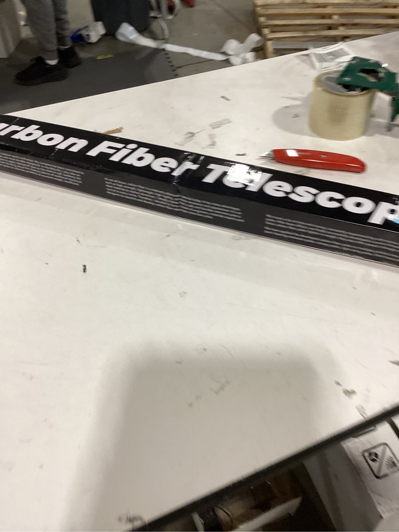 Condition photo showing New/Like New for DOBEN Carbon Fiber Christmas Light Pole Hanger Tool Tree, 4.7 to 24FT Telescopic Extension Pole with Utility Hook for Holiday Light Installation, Multi Purpose Pole with Universal Thread Lightweight